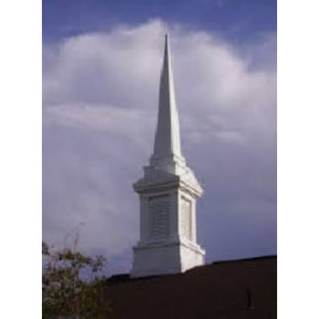 This historic spire was repaired and restored by Southern Steeplejacks in North Carolina.