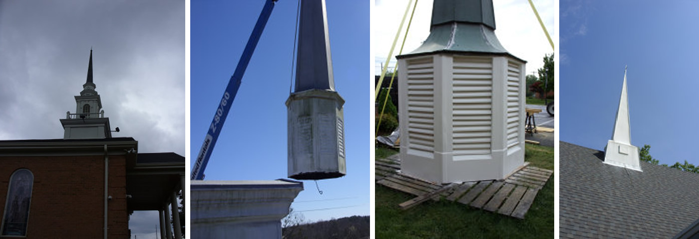 Southern Steeple Jacks: Repair, Restore and Replace Church Steeples, Spires, Cupolas, Bell Towers and Columns